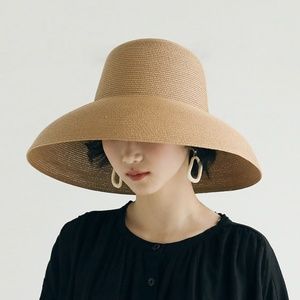ASOS Tan Retro French Sun Hat NWOT